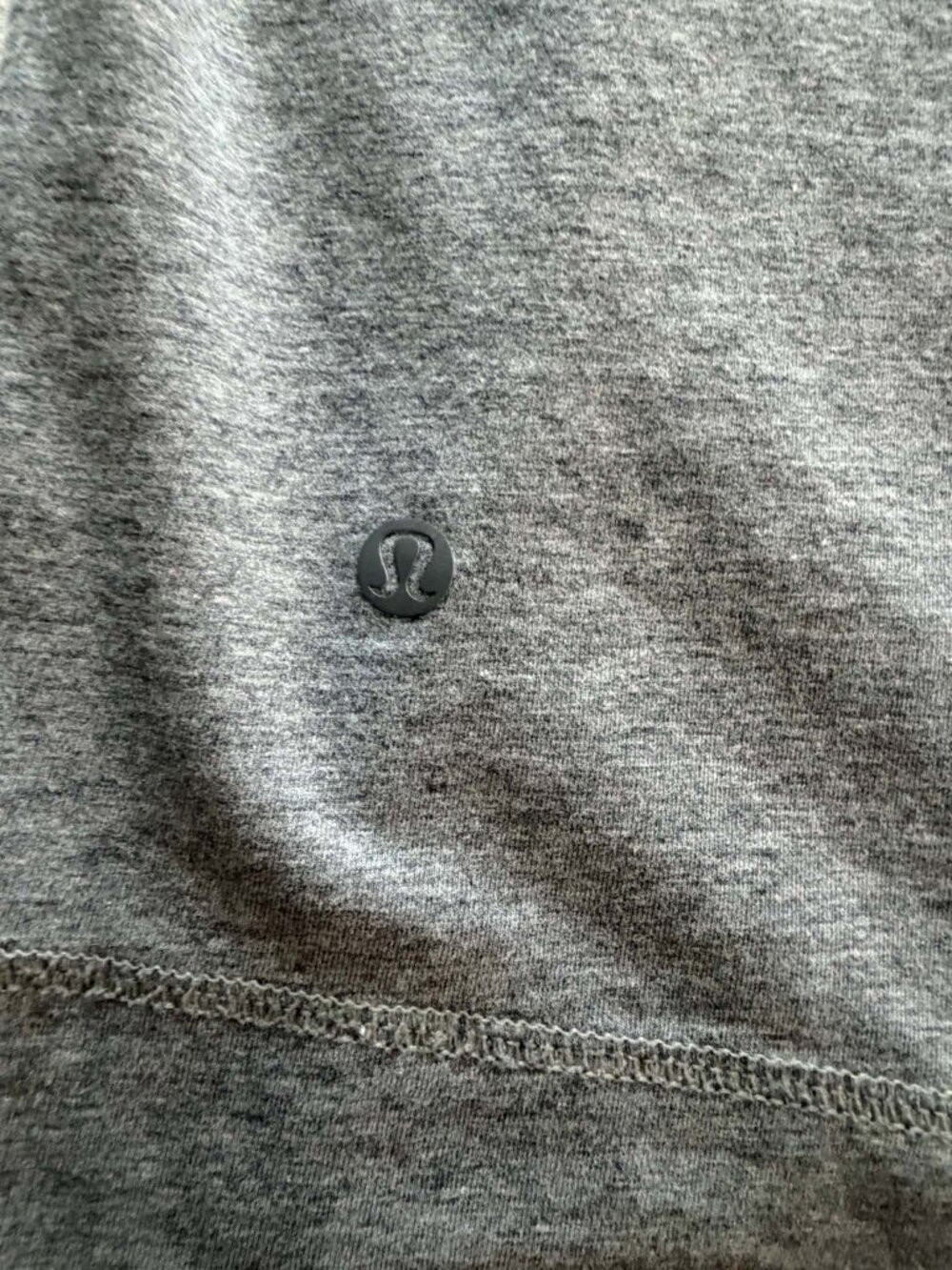 Lululemon Modal Pleated Back Long Sleeve Shirt Grey 8 - Picture 6 of 6